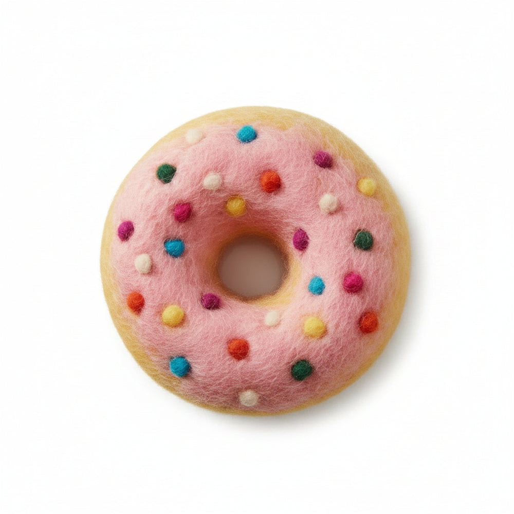 Juni Moon Donut Light Pink Sprinkle