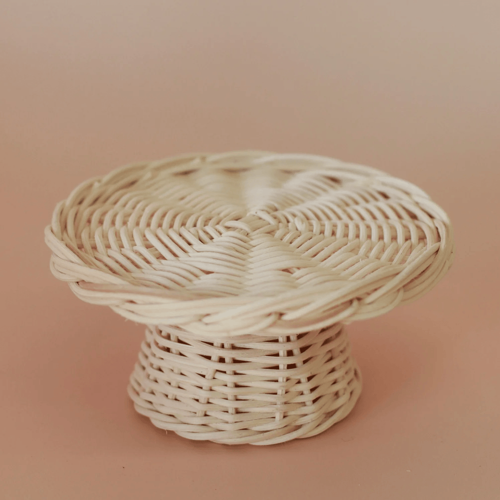 Juni Moon Rattan Mini Cake Stand