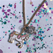 Lauren Hinkley Unicorn Carousel Gold Necklace
