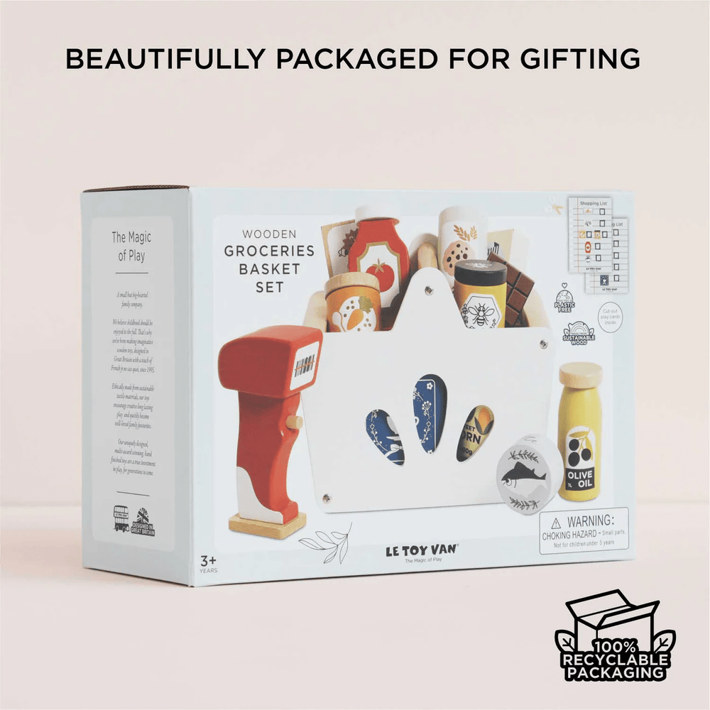 Le Toy Van Groceries Set & Scanner