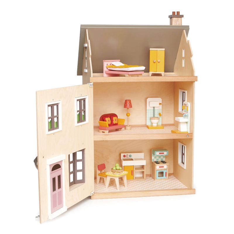 Tender Leaf Toys Foxtail Villa Doll House With Furniture