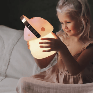 Little Belle Nightlights Fairy Carry Lantern Pink & Rose Gold