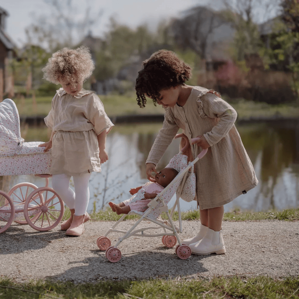 Little Dutch Doll Stroller - Metal - Floral - COMING SOON