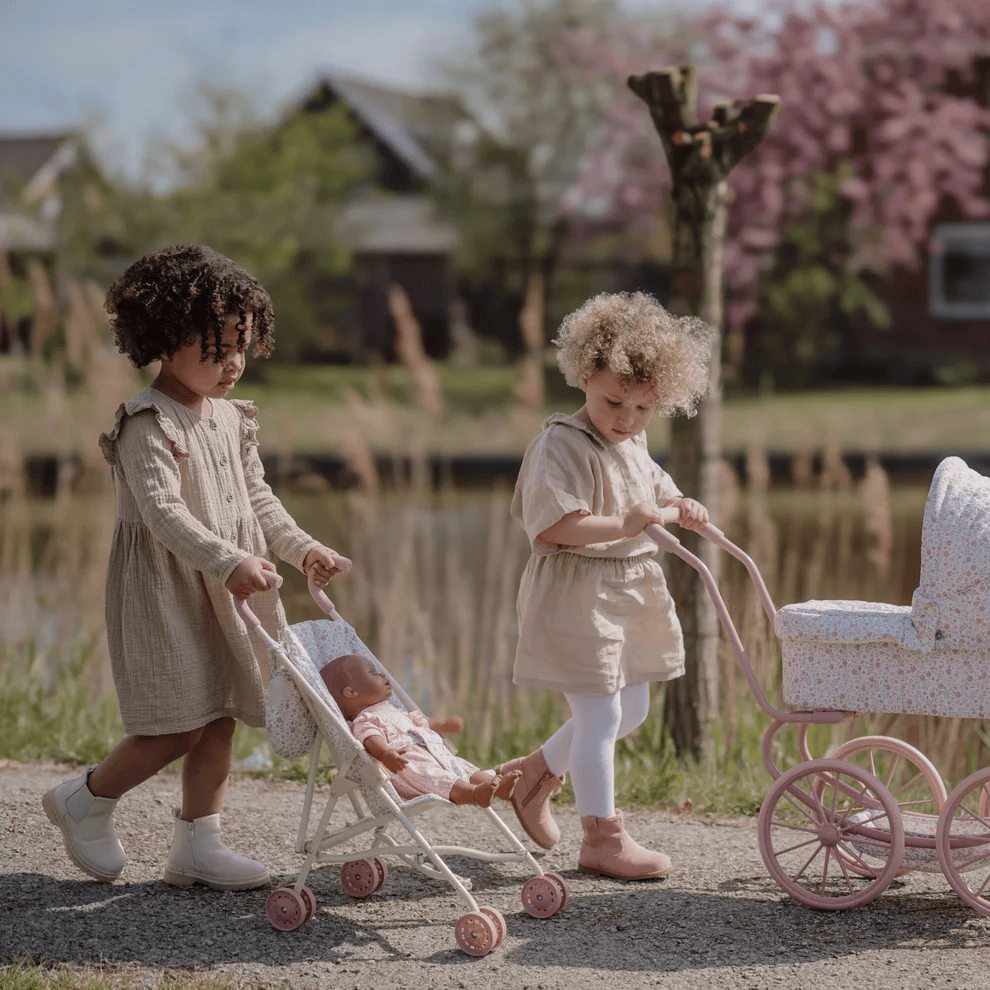 Little Dutch Doll Stroller - Metal - Floral - COMING SOON