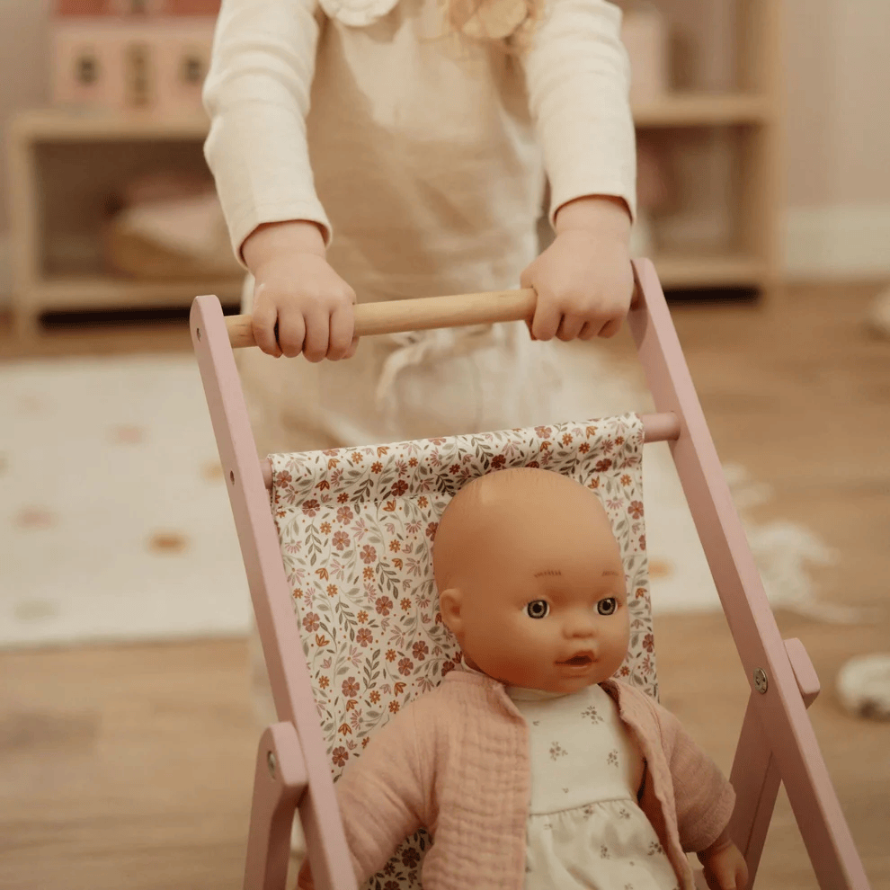 Little Dutch Doll Stroller - Pink