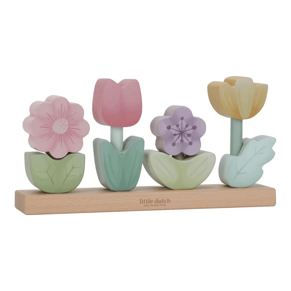 Little Dutch Fairy Garden Stacking Puzzle Flower