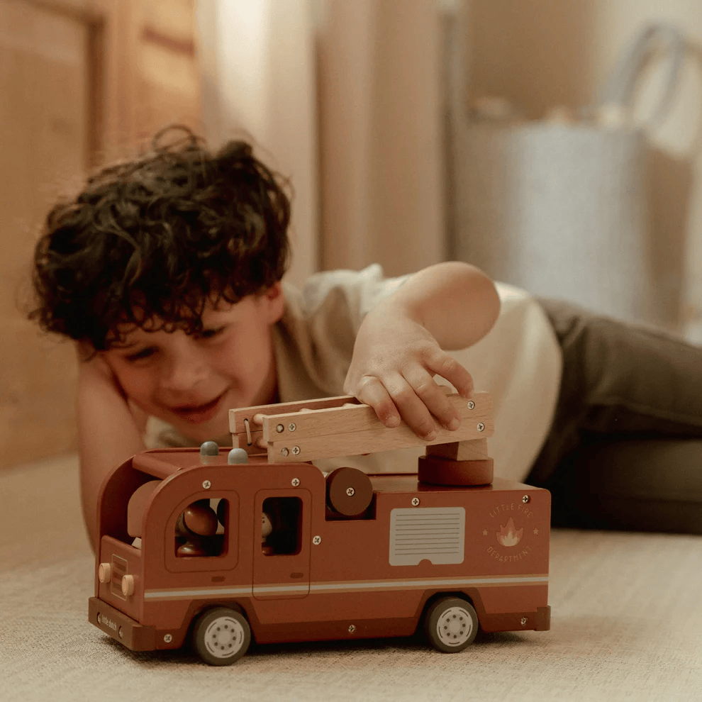 Little Dutch Firetruck w/ Peg Dolls