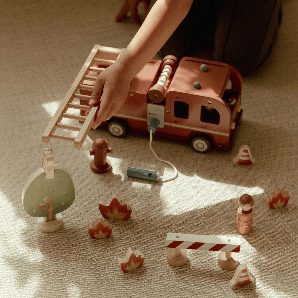 Little Dutch Firetruck w/ Peg Dolls