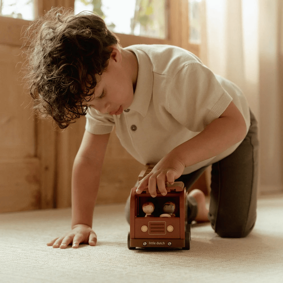 Little Dutch Firetruck w/ Peg Dolls