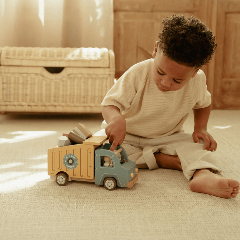 Little Dutch Garbage Truck w/ Peg Dolls