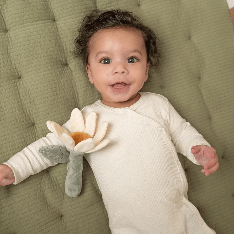 Buy Little Dutch Little Farm Rattle Flower | HipKids Online