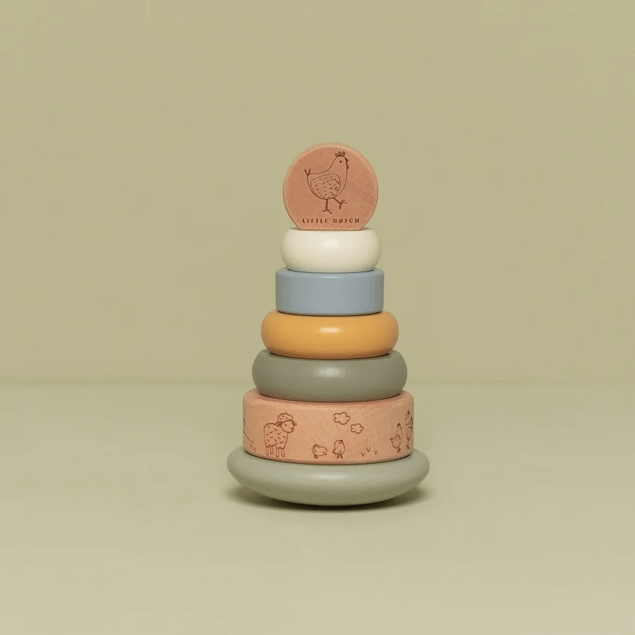 Little Dutch Little Farm Rocking Ring Stacker
