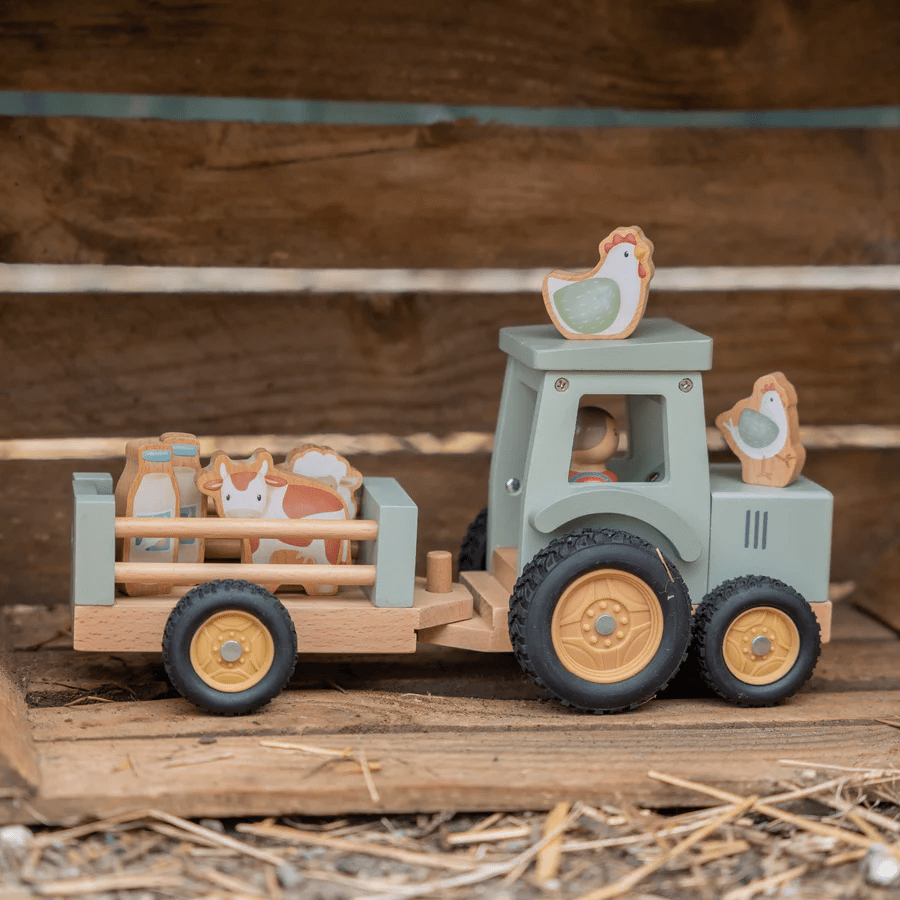 Little Dutch Little Farm Tractor With Trailer