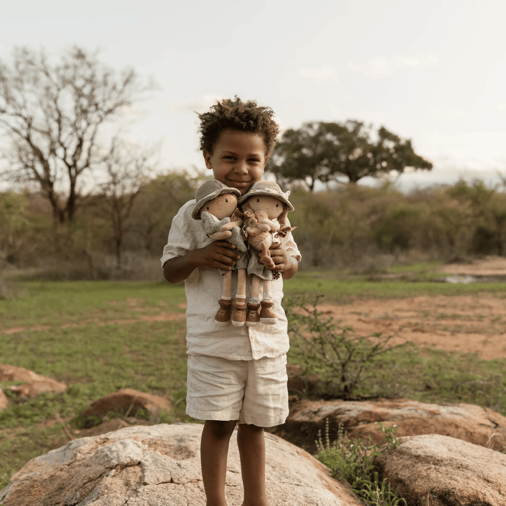 Little Dutch Safari Friends Cuddle Doll Ranger Jim