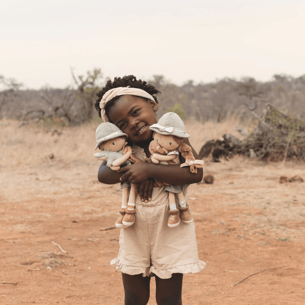 Little Dutch Safari Friends Cuddle Doll Ranger Rosa