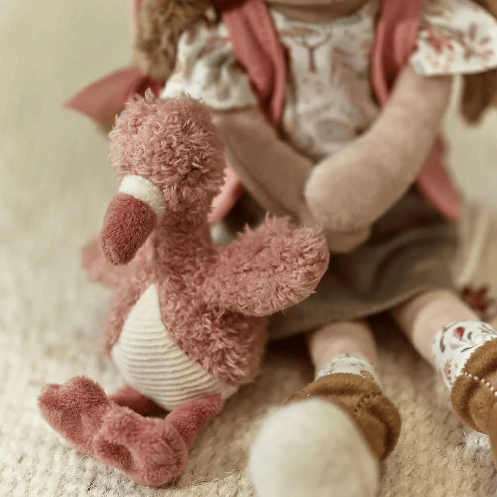 Little Dutch Safari Friends Cuddle Doll Ranger Rosa