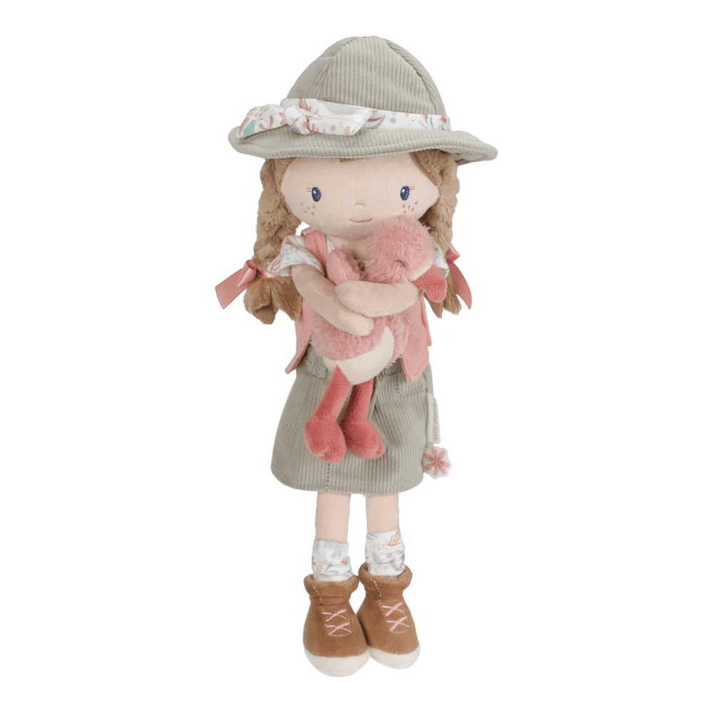 Little Dutch Safari Friends Cuddle Doll Ranger Rosa