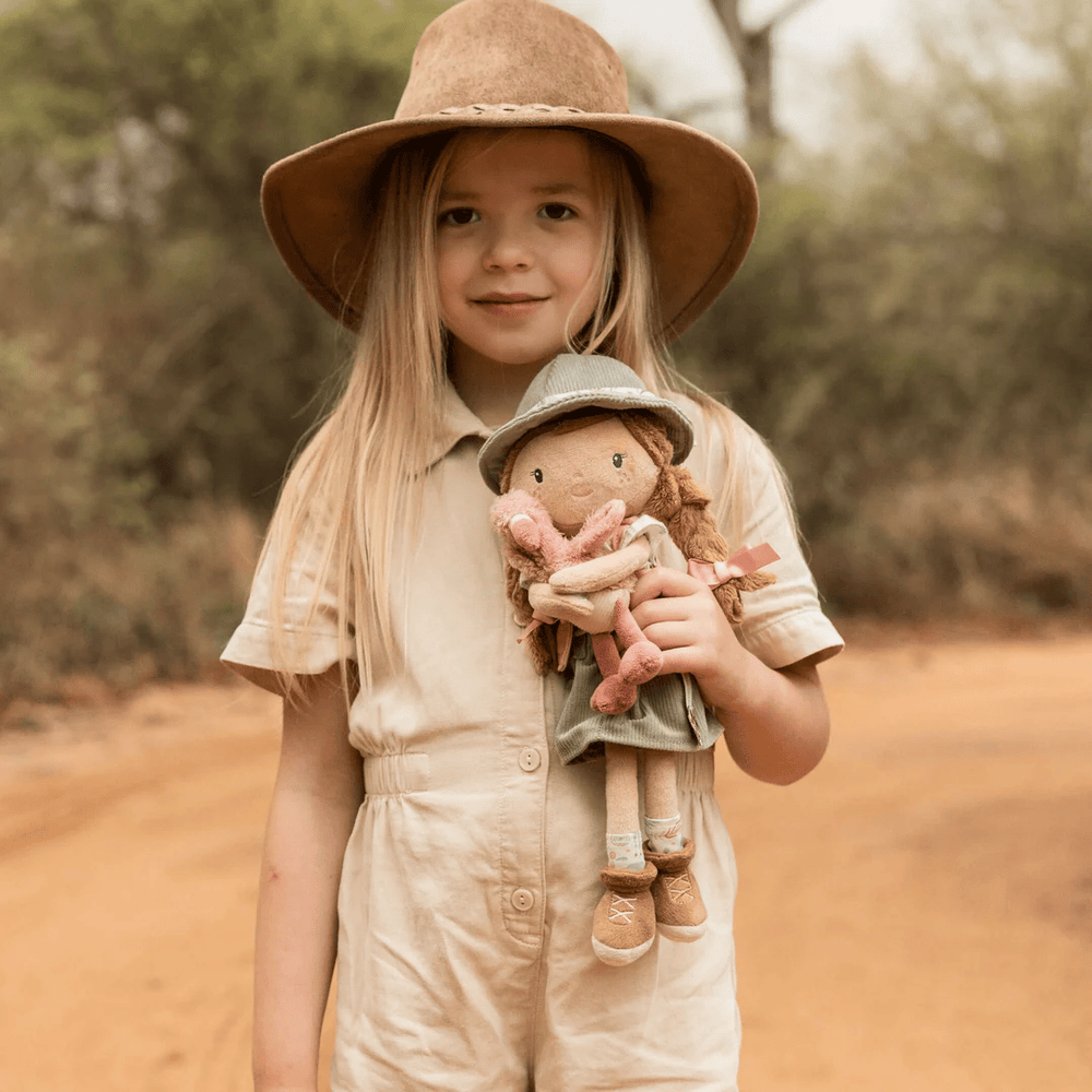 Little Dutch Safari Friends Cuddle Doll Ranger Rosa