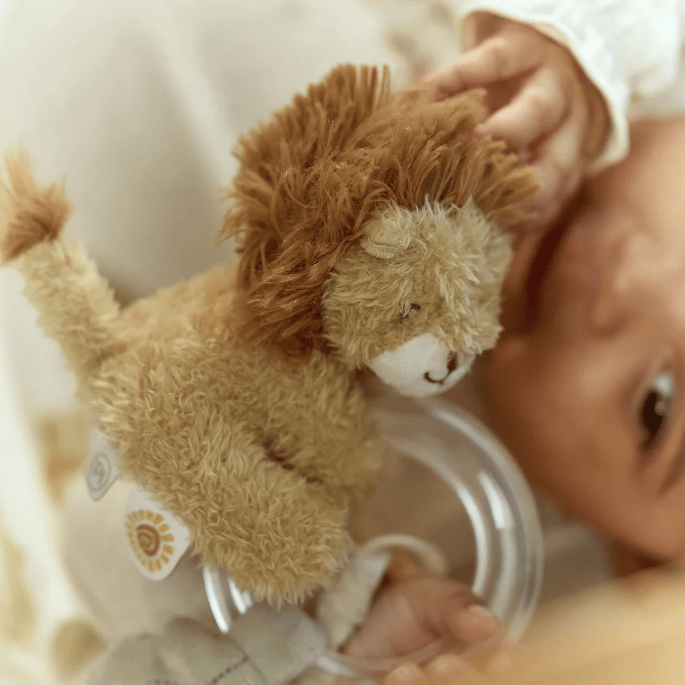 Little Dutch Safari Friends Ring Rattle Lion