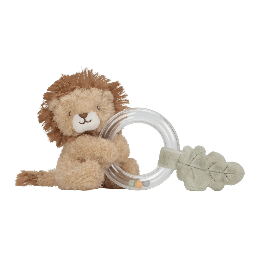 Little Dutch Safari Friends Ring Rattle Lion