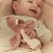 Little Dutch Safari Friends Squeaker with Rattle Flamingo
