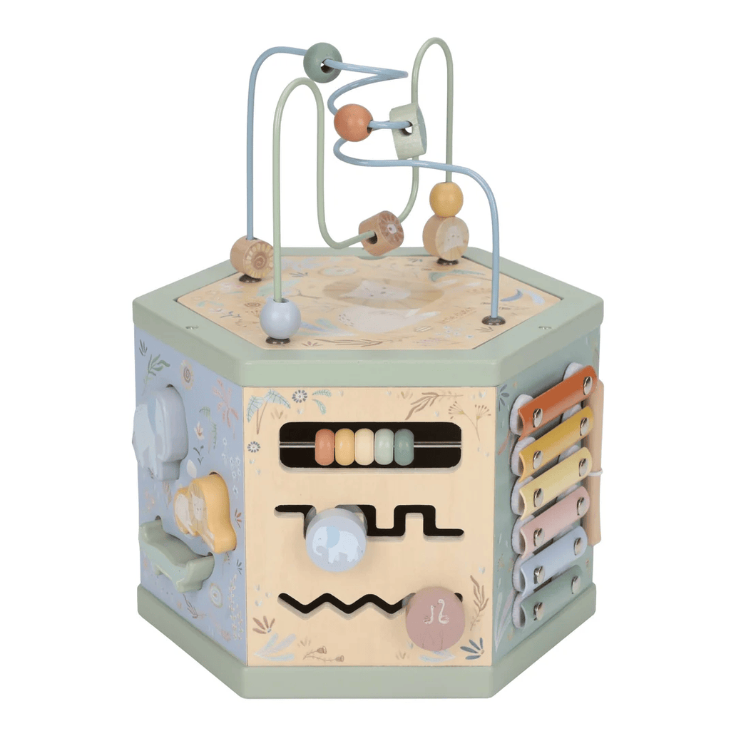 Little Dutch Safari Friends Wooden Activity Hexagon