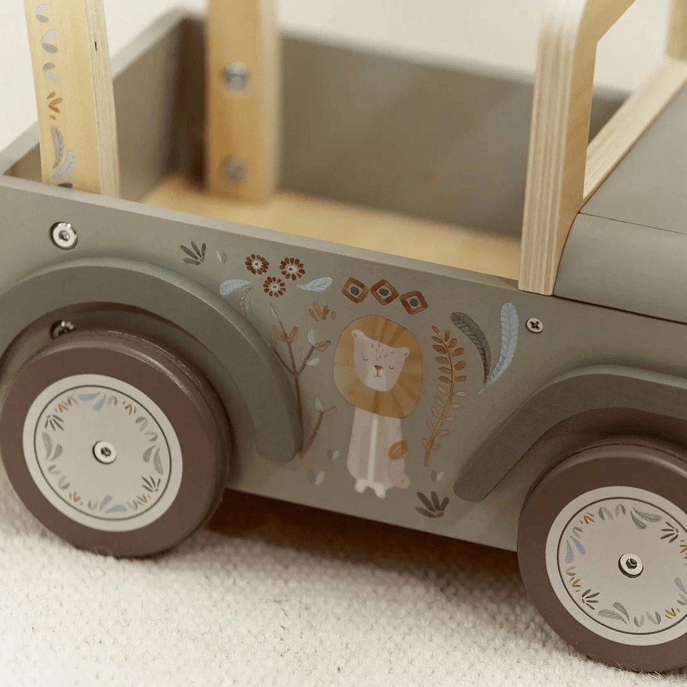 Little Dutch Wooden Push Safari Car