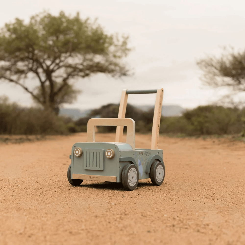 Little Dutch Wooden Push Safari Car