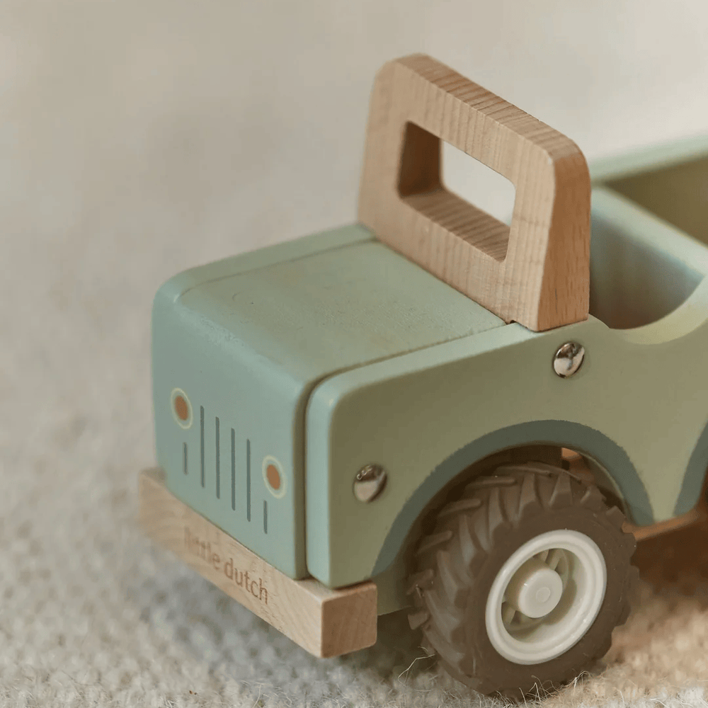 Little Dutch Safari Friends Wooden Safari Car