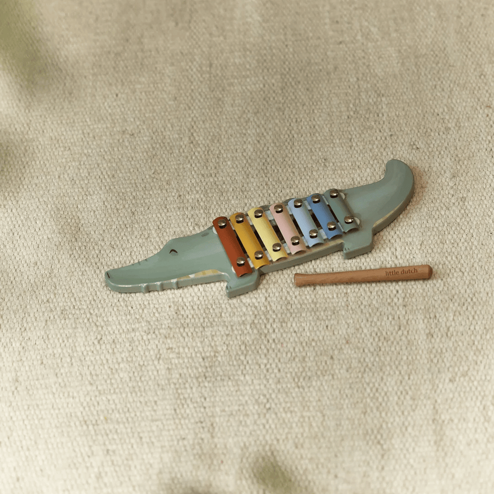 Little Dutch Safari Friends Xylophone Crocodile