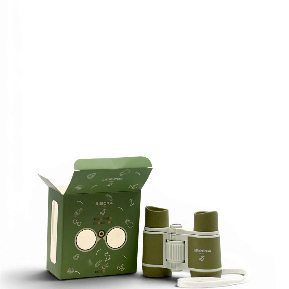 Littledrop Kids Explore Binoculars Moss