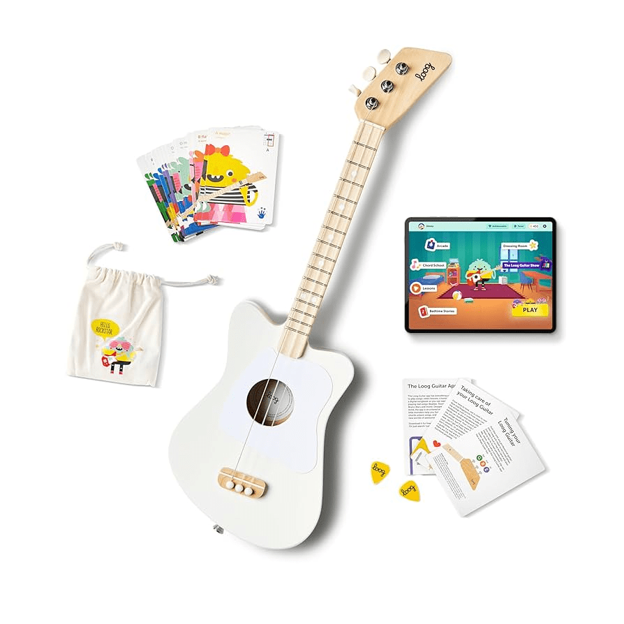 Loog Mini Guitar White