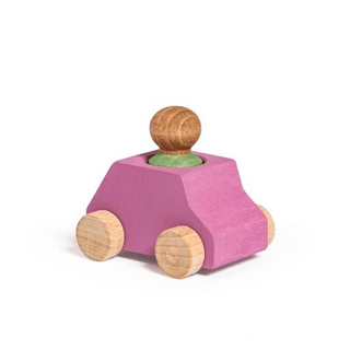 Lubulona Car Pink with Mint Figure