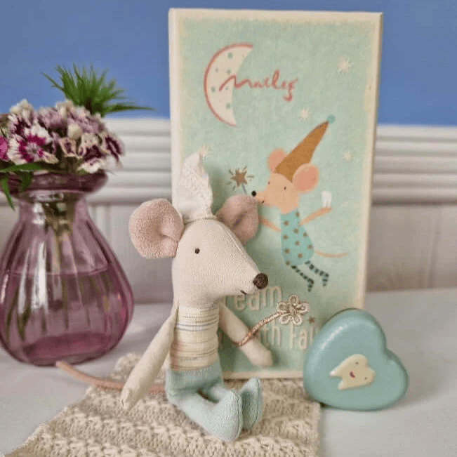 Tooth Fairy Mouse Little Brother in box