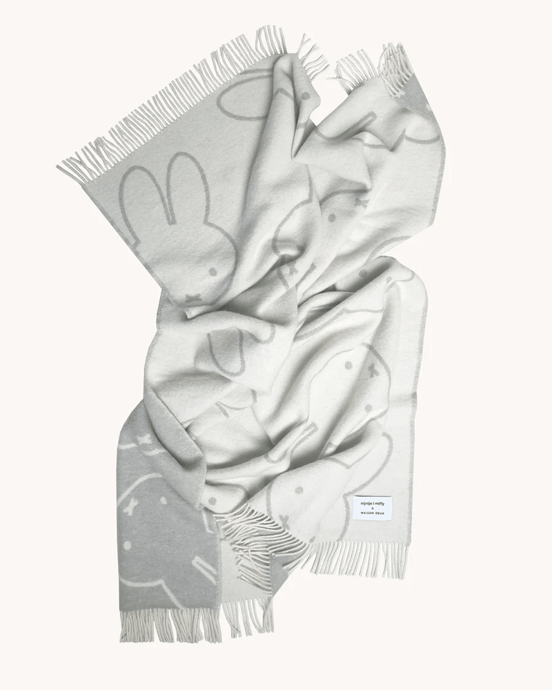Maison Deux Miffy Blanket - Cloud