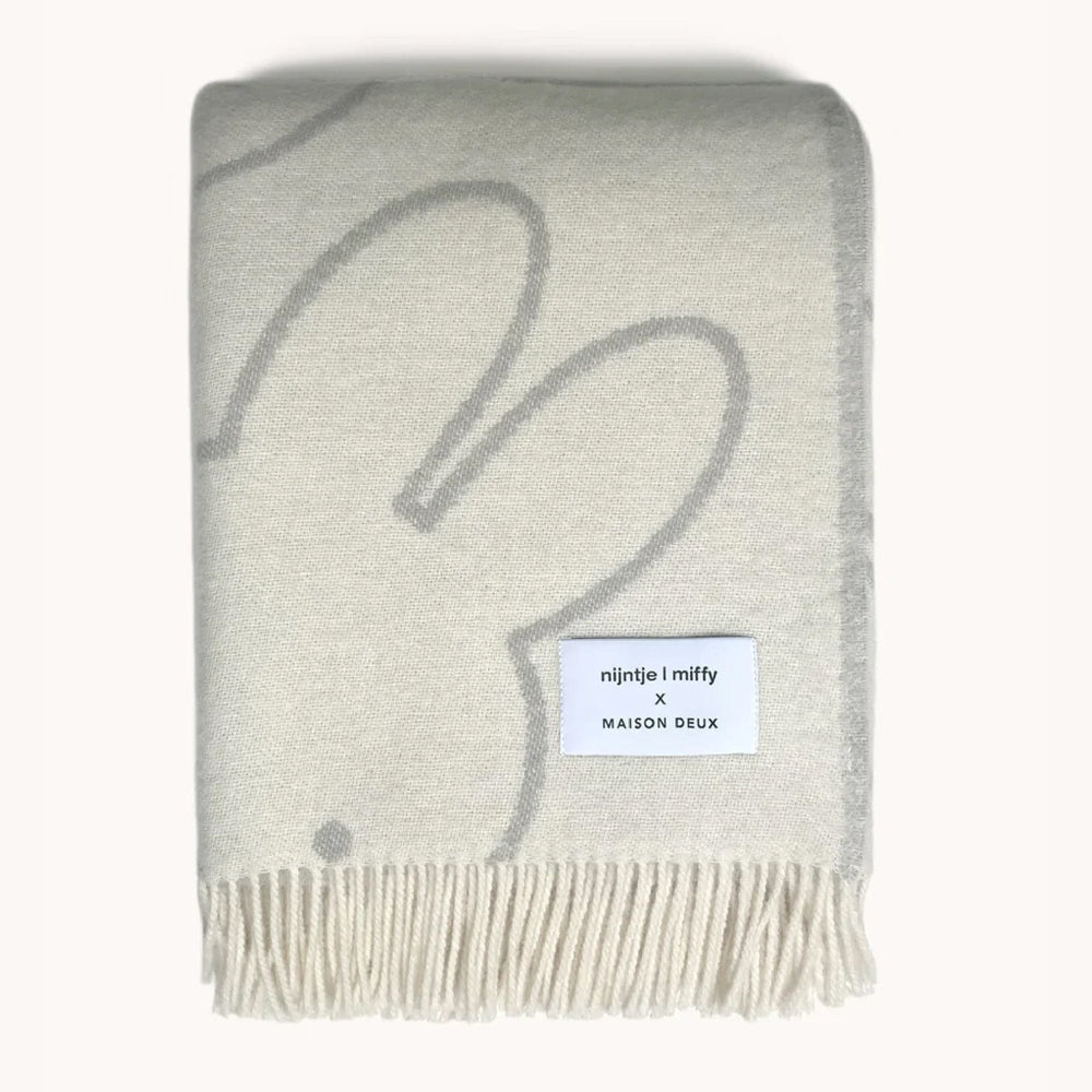 Maison Deux Miffy Blanket - Cloud