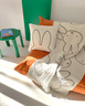 Maison Deux Miffy Cotton Blanket - Black