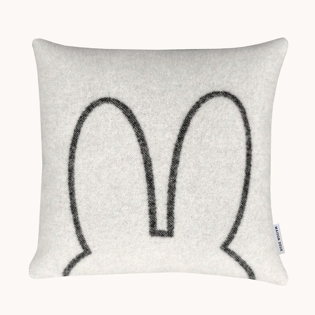 Maison Deux Miffy Cushion - White Black