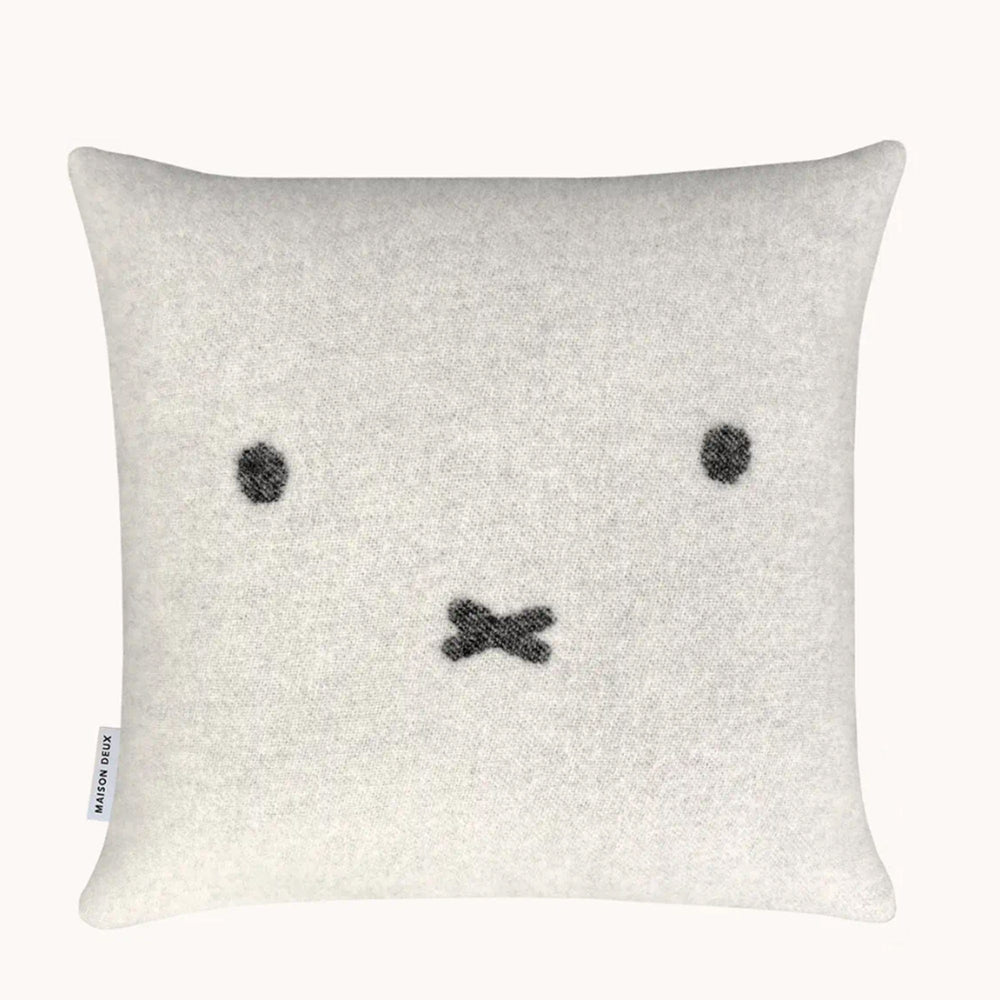 Maison Deux Miffy Cushion - White Black