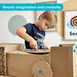 Makedo Upcycled Cardboard Construction Toolkit - STARTER