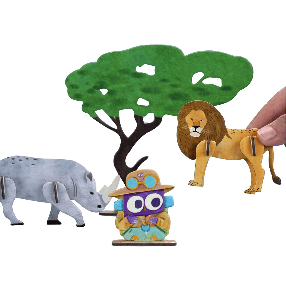 Mieredu Magnetic Puzzle - All About -  Animals