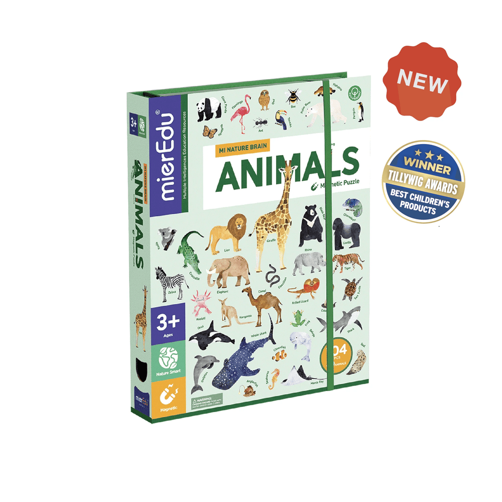 Mieredu Magnetic Puzzle - All About -  Animals