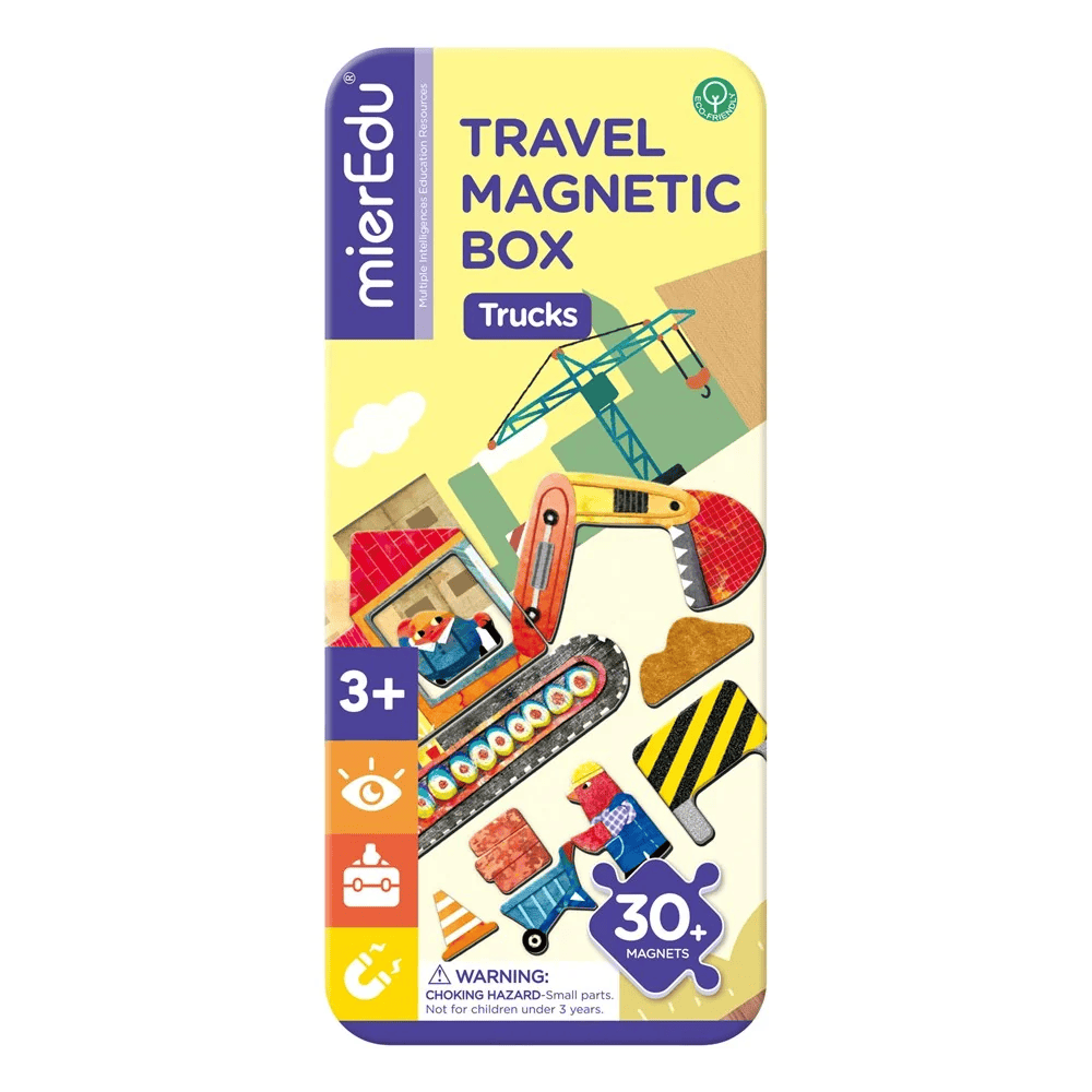mierEdu - Travel Magnetic Box - Trucks