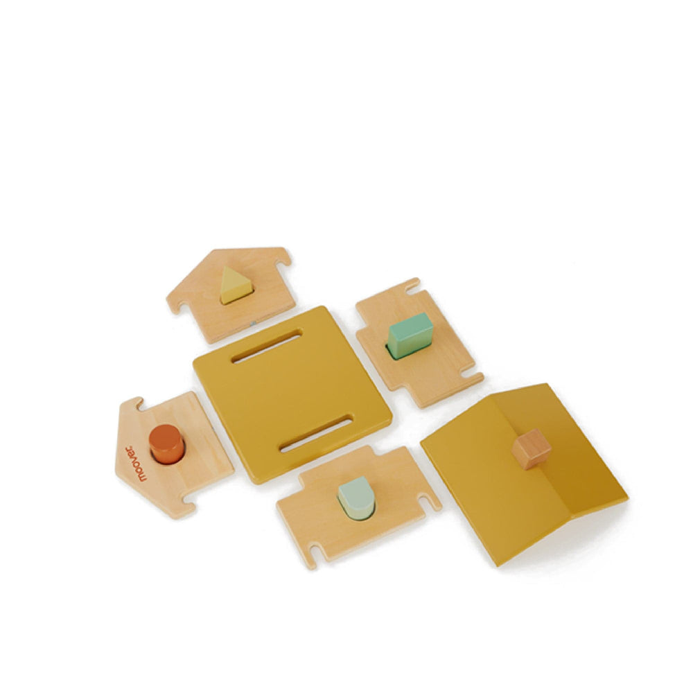 Moover Toys Classic Sorting House Brown