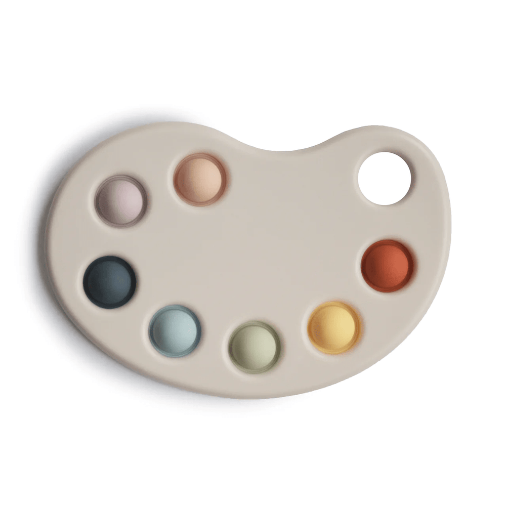 Buy Mushie Paint Palette Press Toy Multi HipKids Online