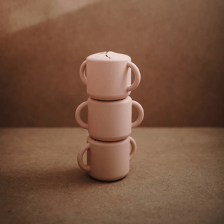 Mushie Snack Cup Blush Pink
