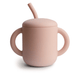 Mushie Training Cup Blush Pink
