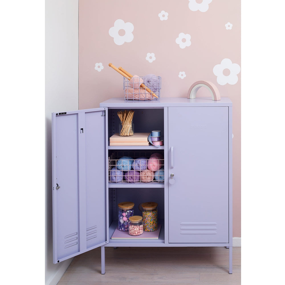 Mustard Made The Midi Lilac