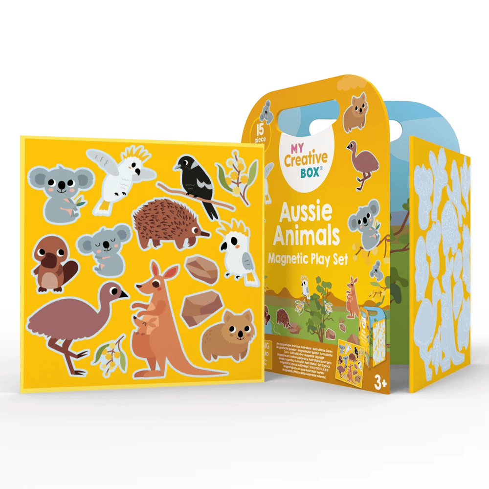 My Creative Box Aussie Animals Magnetic Play Set