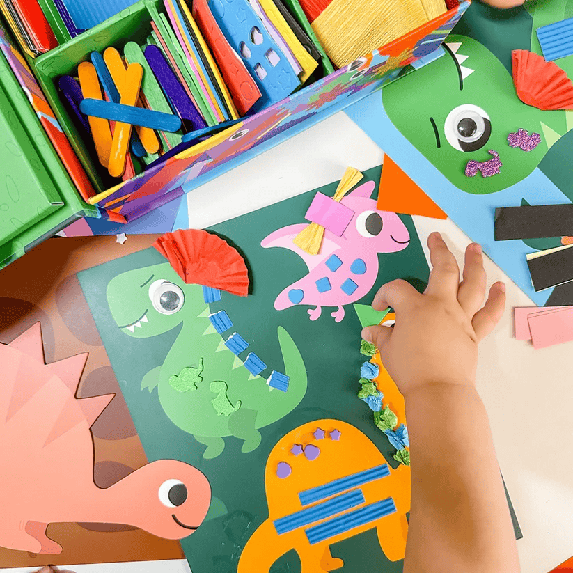 My Creative Box Dinosaur Collage Activity Box